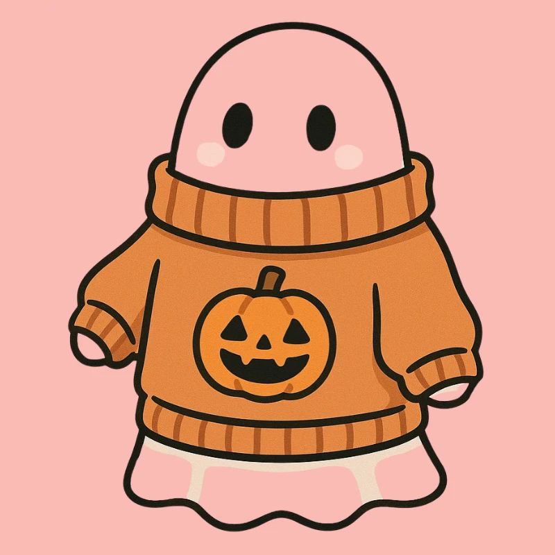 Pull citrouille Ghost