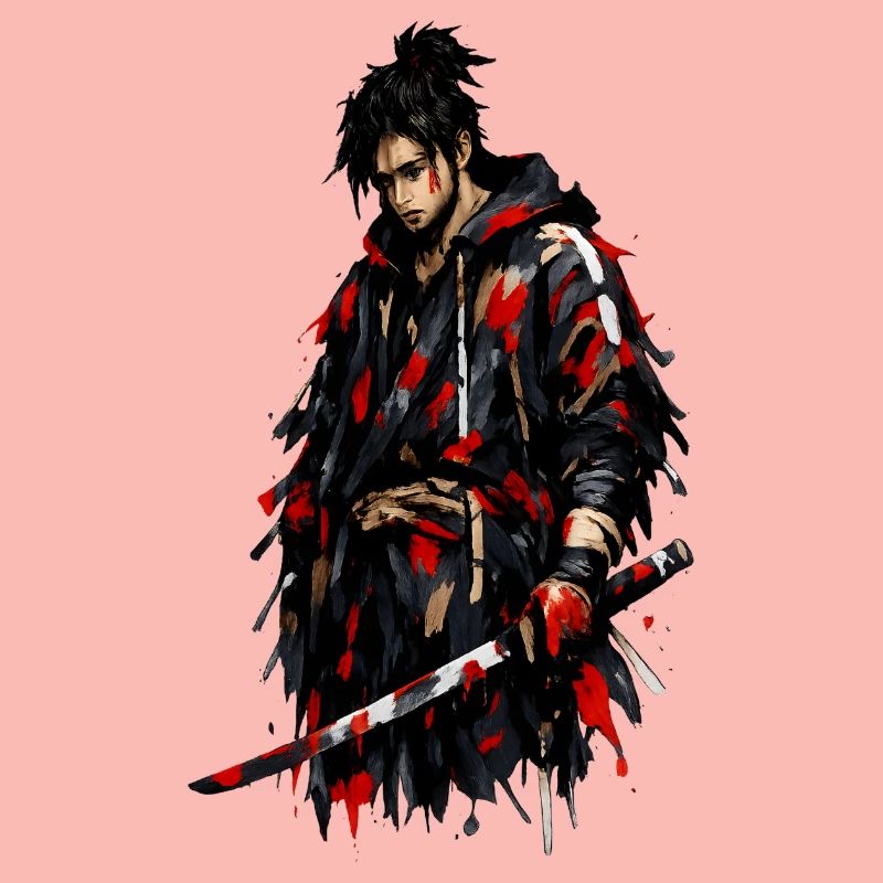 Roter Schatten Samurai
