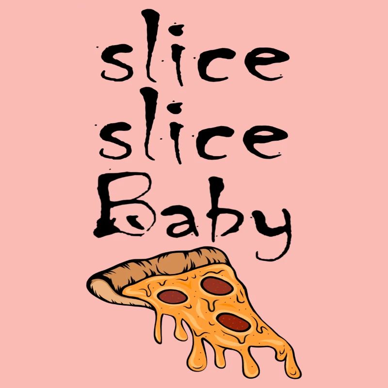 Tranche tranche de pizza pour bébé