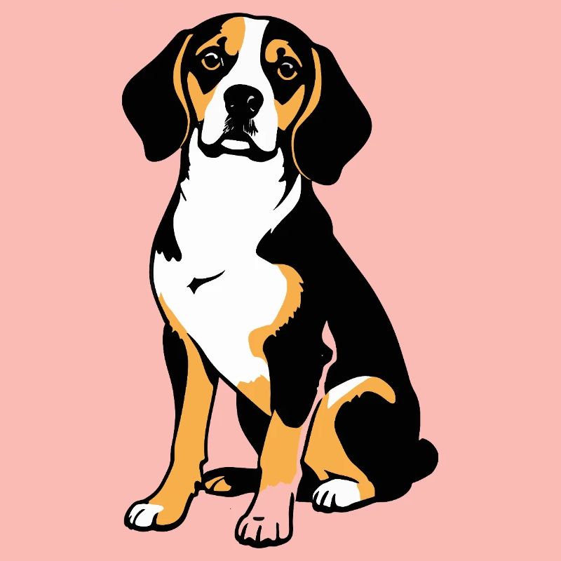 Beagle - Conception de chien de compagnie