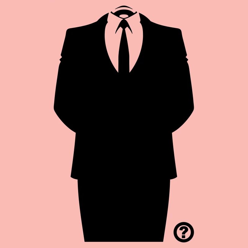 Anon Suit Hacker Mask Shirt