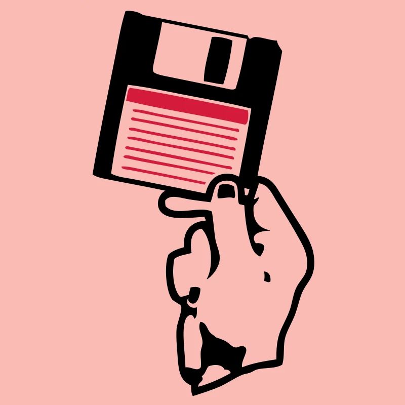 disquette disk scheibe disco main hand