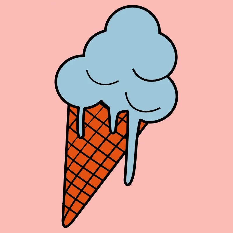 Schmelzendes Eis
