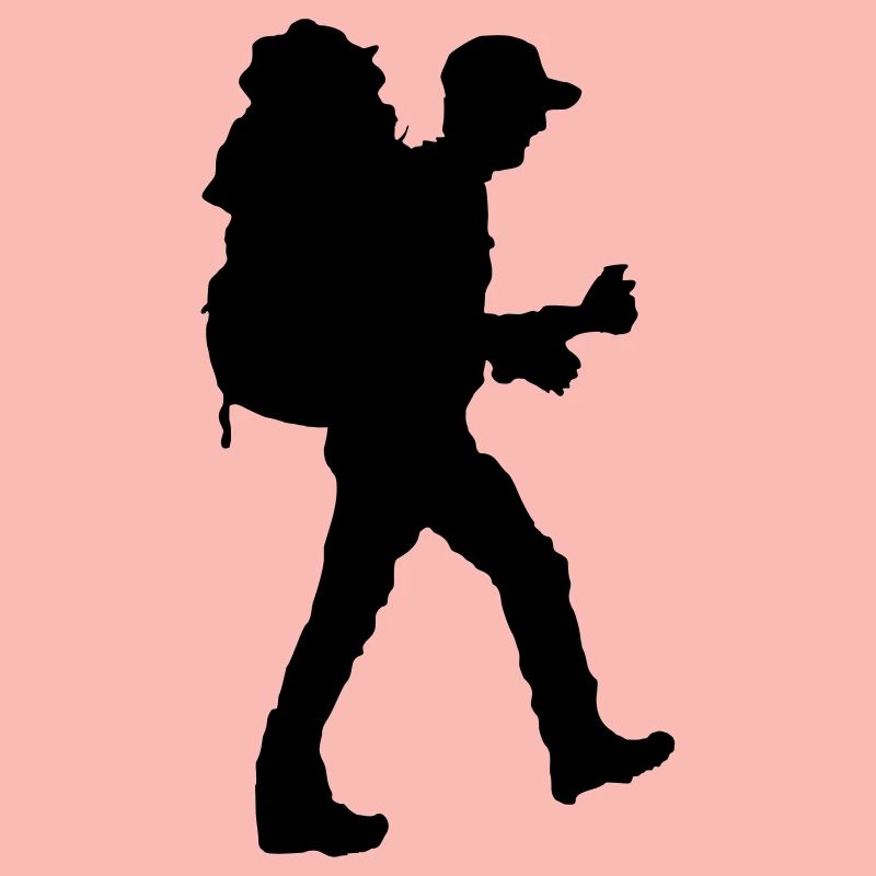 Backpacker Silhouette