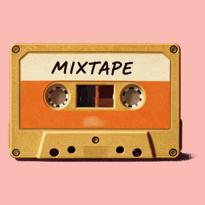 Mixtape Retro Kassette