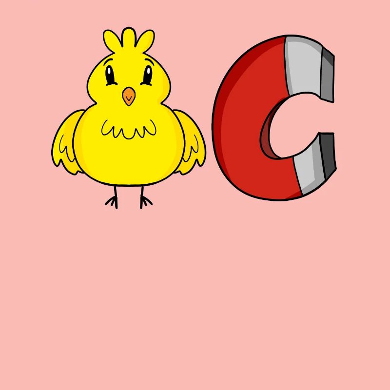 Aimant de poussin