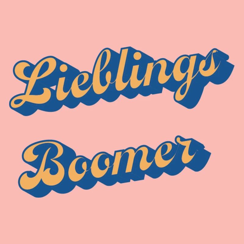 Liebings Boomer Script Logo