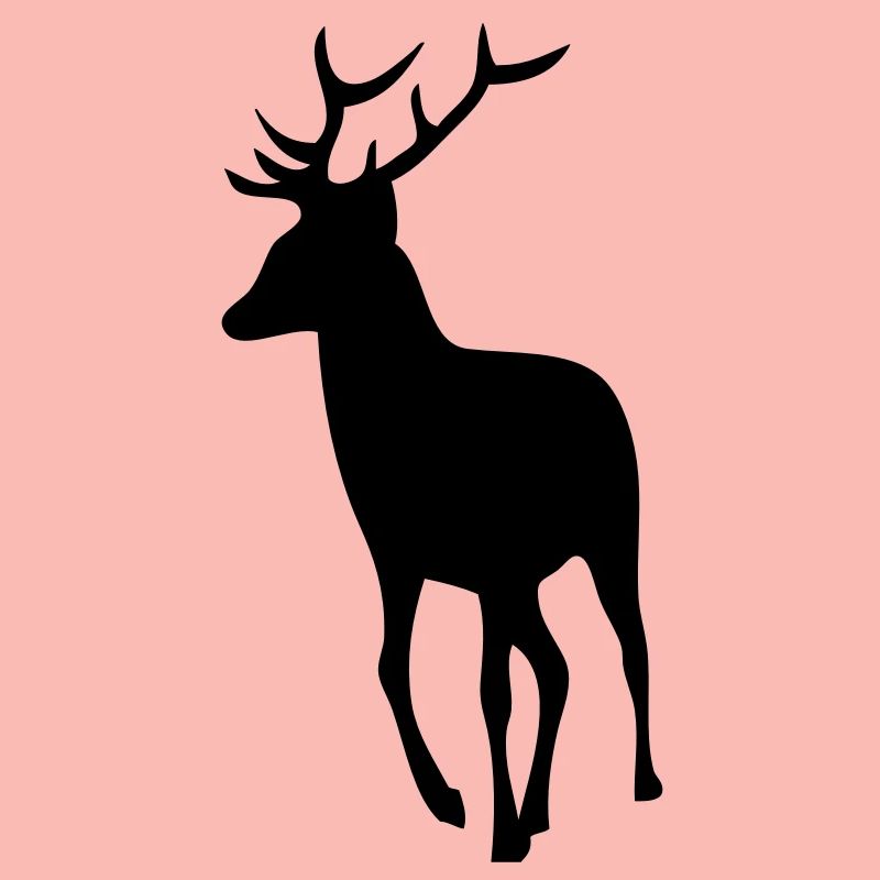 cerf deer silhouette ombre shadow1