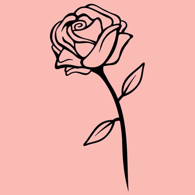 Conception de rose