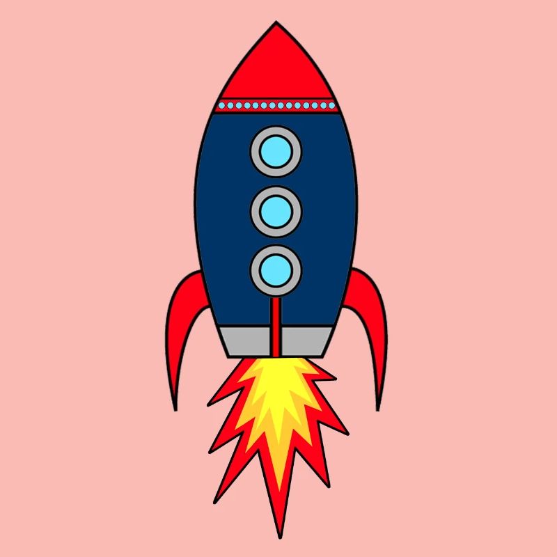 Lancement de fusée Rocketman *