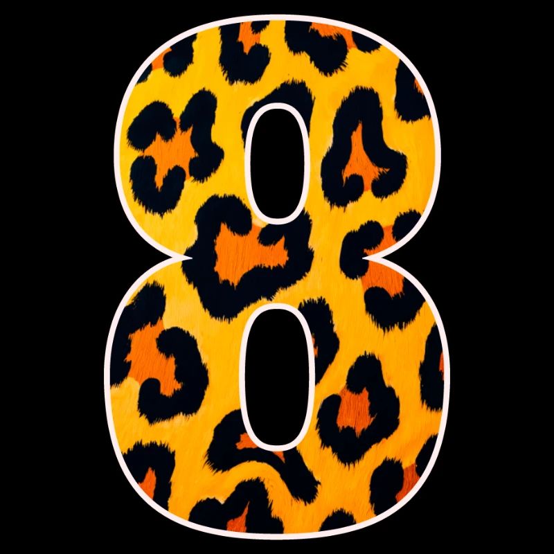 Leopard 8 Print
