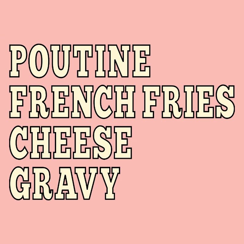 Poutine de restauration rapide canadienne