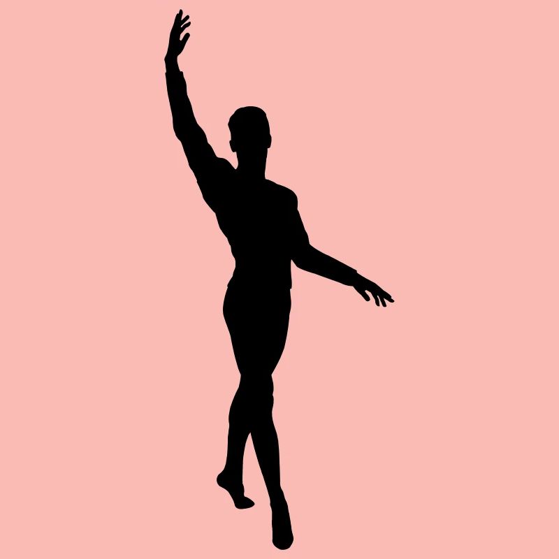 Vector Ballet dancer Silhouette
