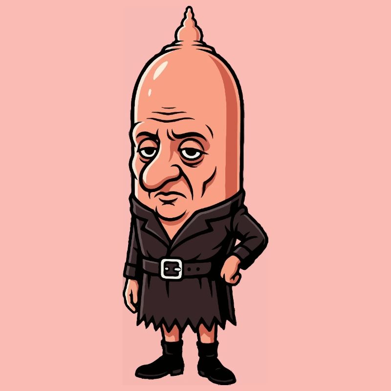 Hansworst-Karikatur