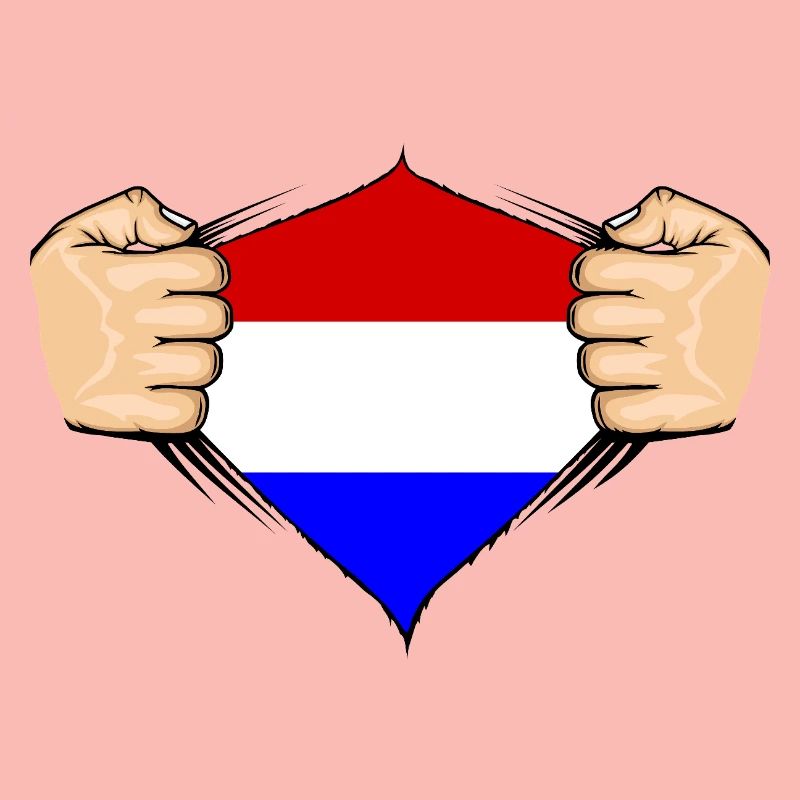 Conception du drapeau de la Hollande