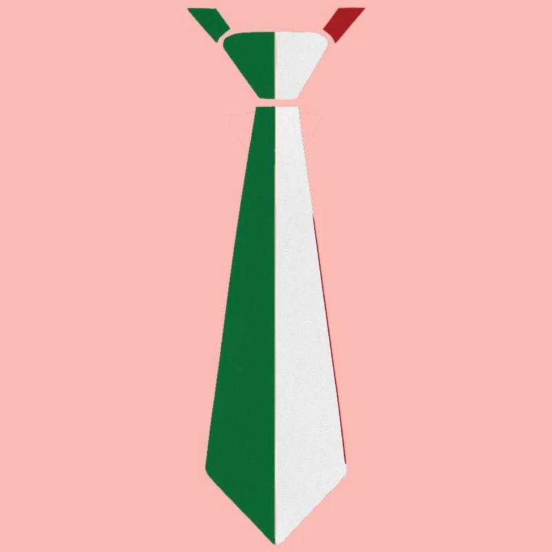 Cravate Italie – Conception du drapeau