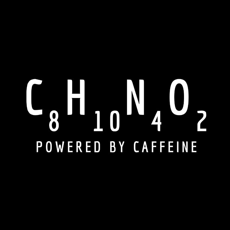 Angetrieben durch Koffein: C8H10N4O2