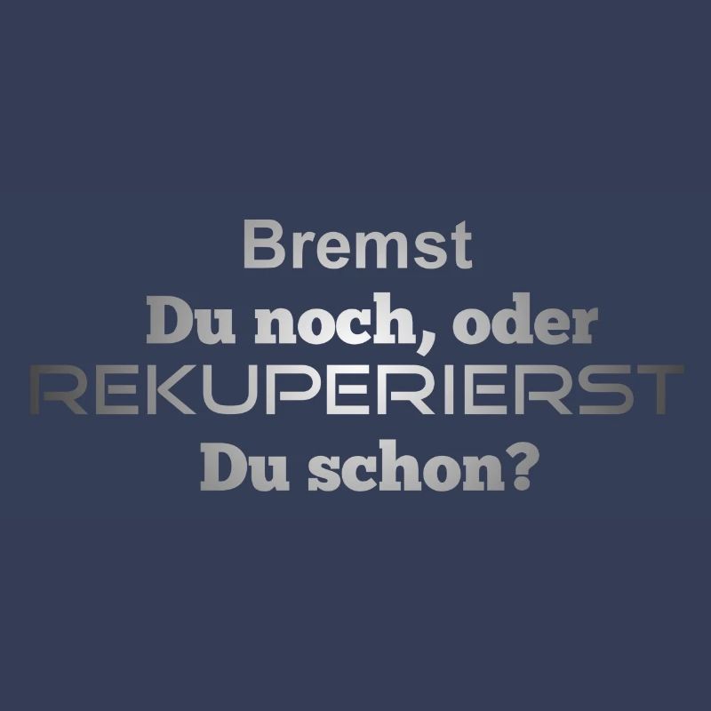 Bremst Du noch oder rekuperierst Du schon