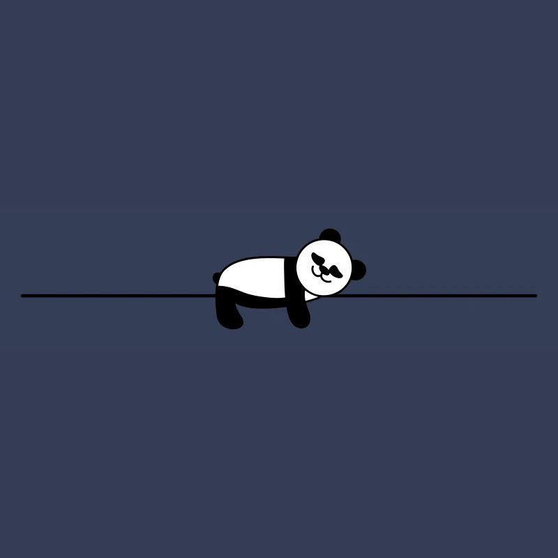 sleeping panda