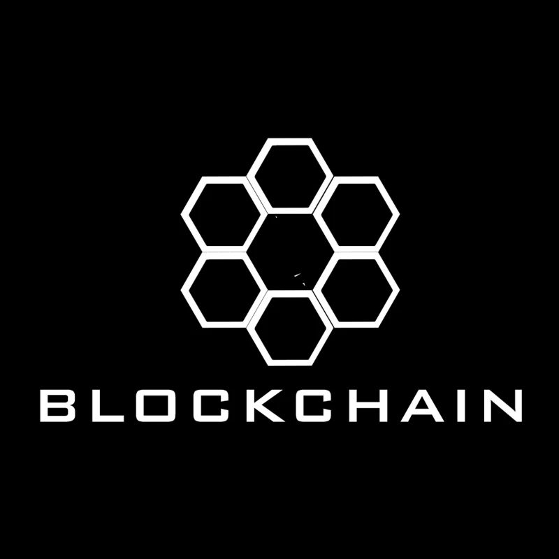 Crypto blockchain logo