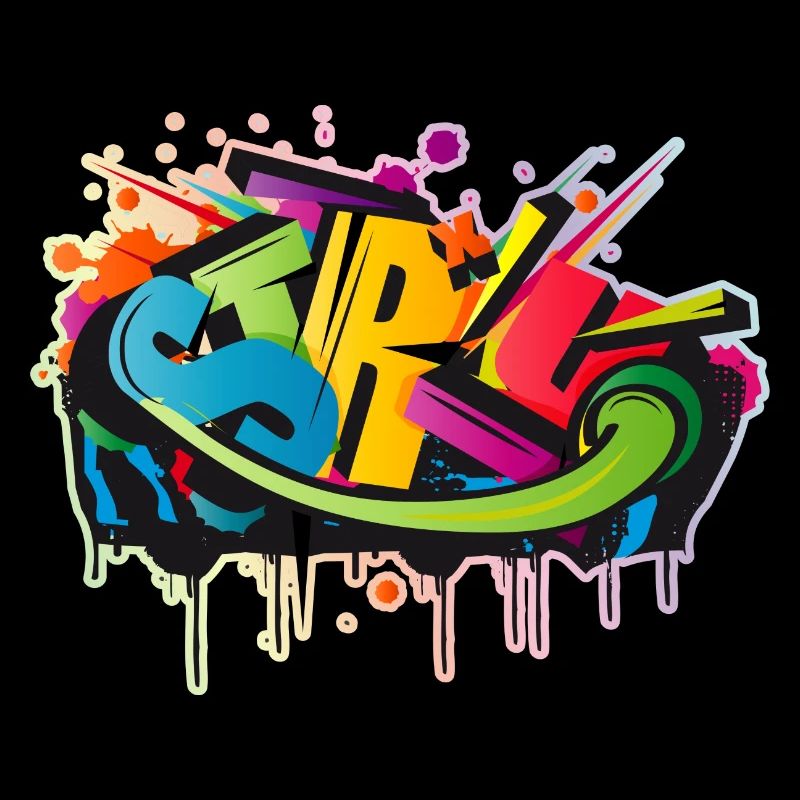 graffiti d’art urbain coloré cool comme STYLE-WRITING