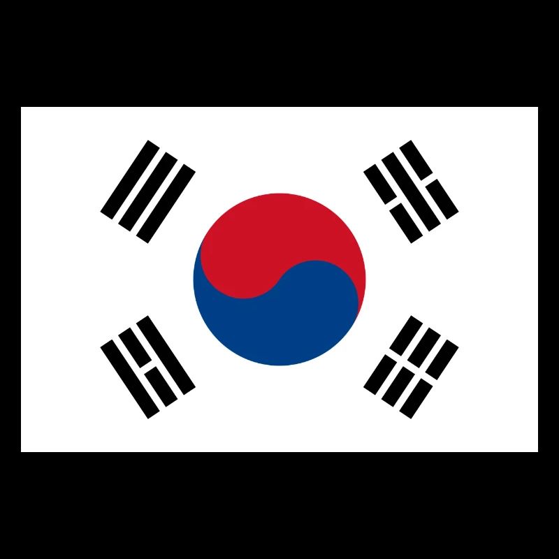 Drapeau de la Corée du Sud