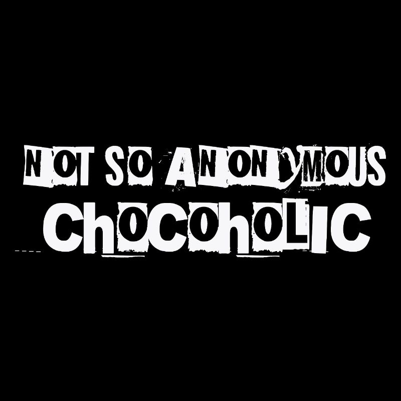 Not so anonymous Chocoholic Geschenk Schokolade