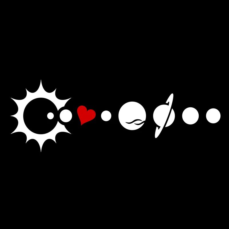 Solar System (Earth is Love) (Vector)