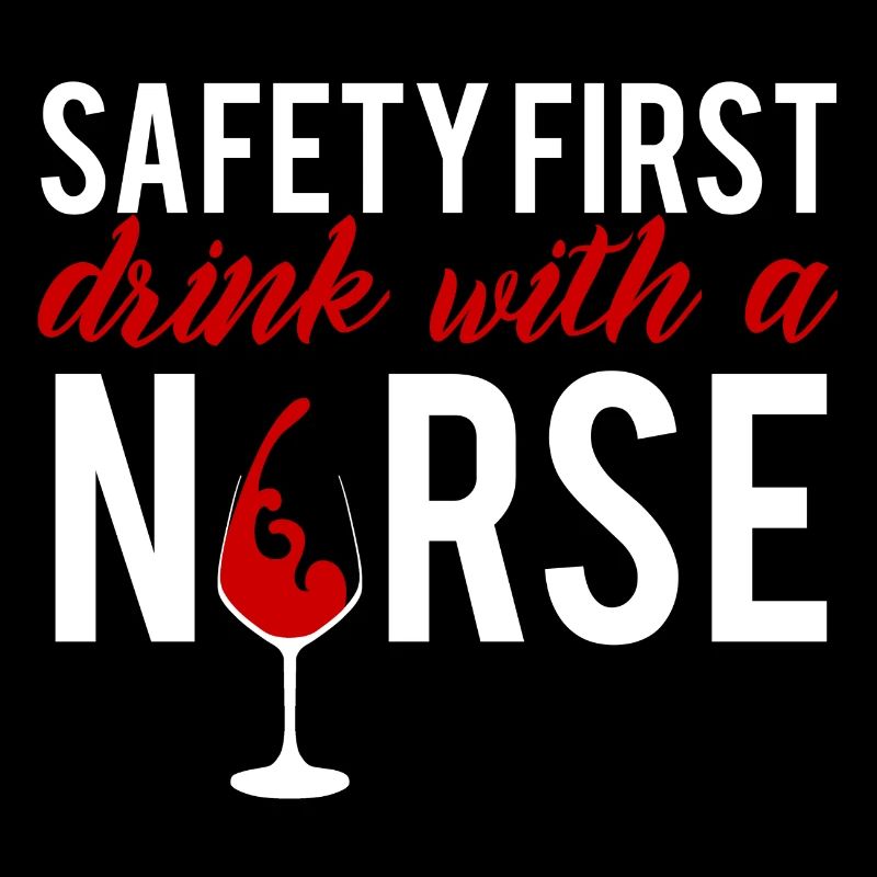 Krankenschwester: Safety First - drink with a nurs