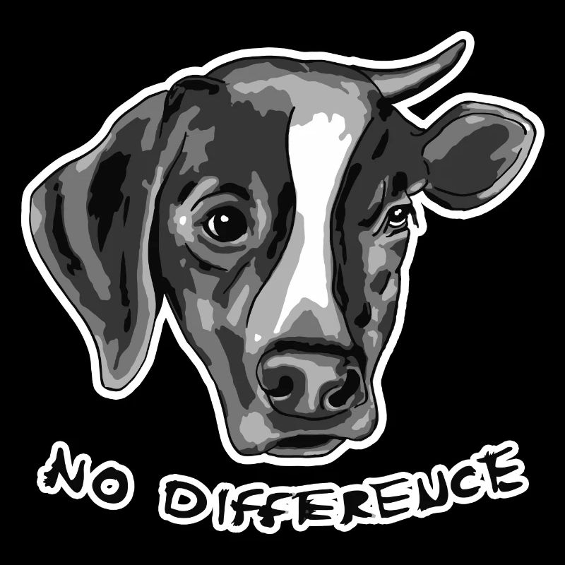 Aucune différence entre le chien et la vache