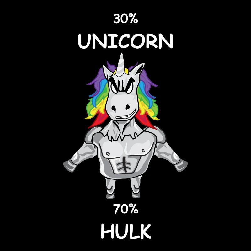 Hulk Einhorn Geschenk