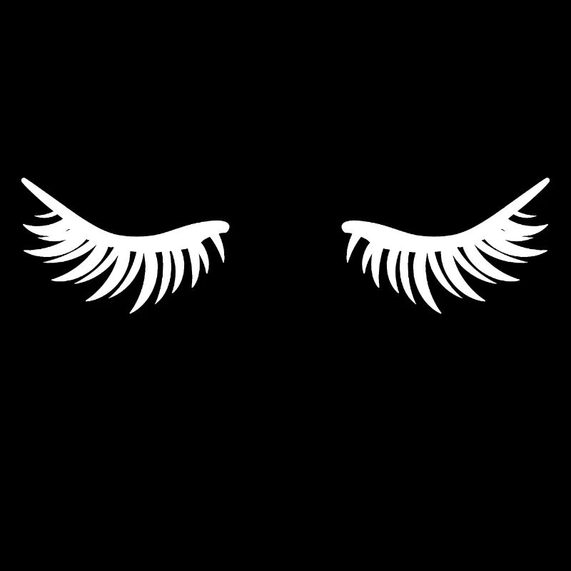 Yeux fermés - cils