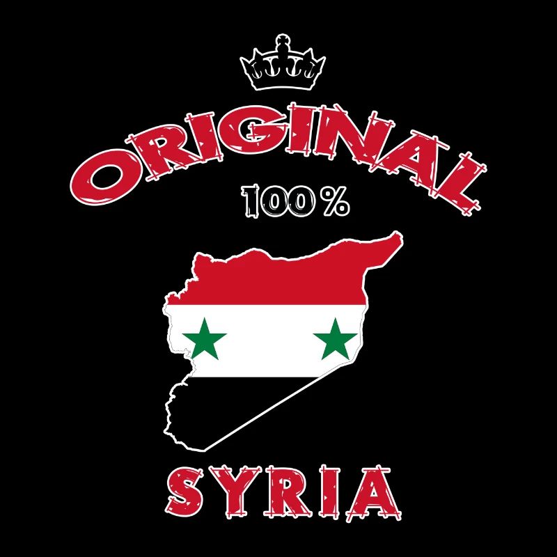 Syria original 100% flag design