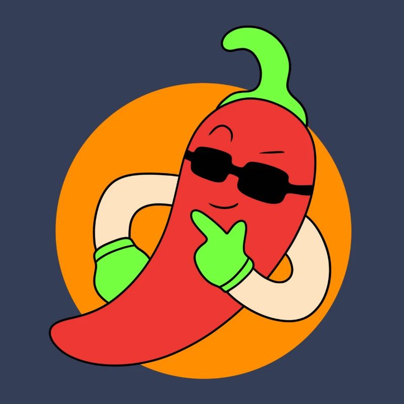 Cool chilli pepper