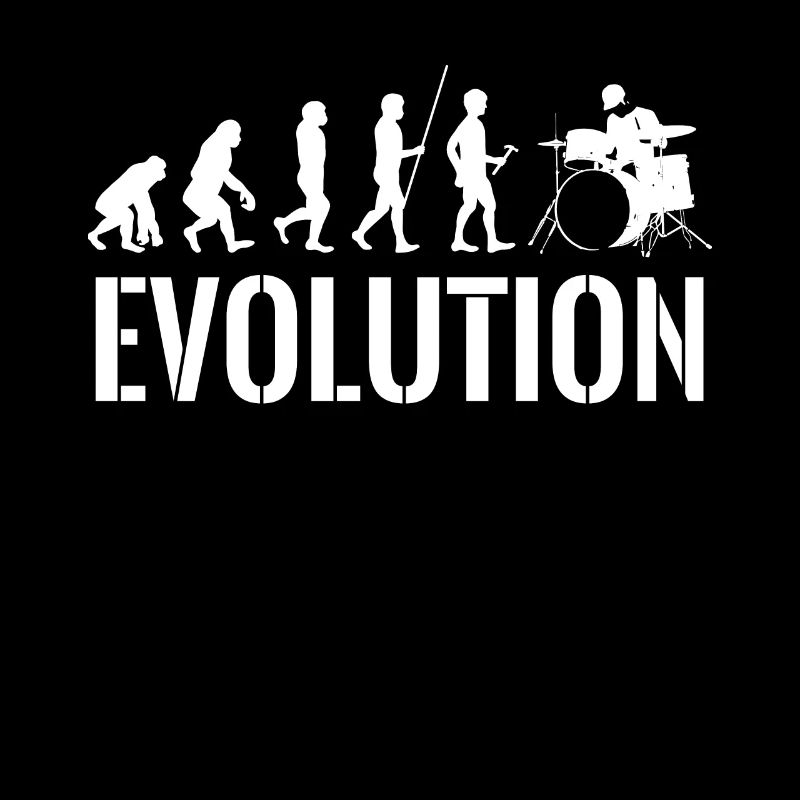 Drummer - Schlagzeug - Evolution - Schlagzeuger