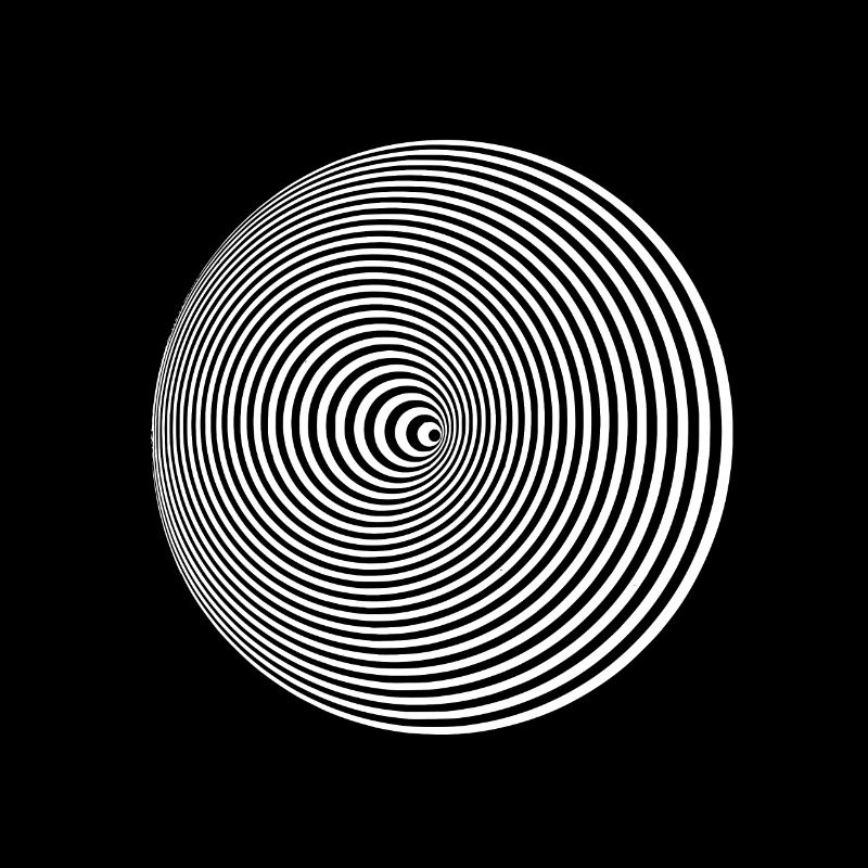 circle illusion hypnosis optical illusion lsd part
