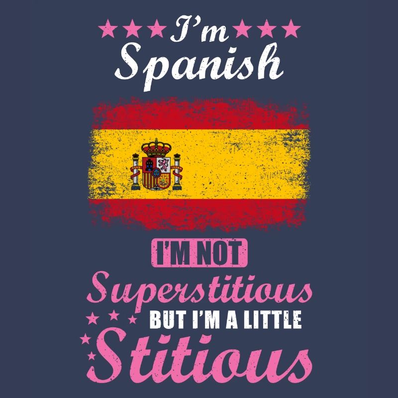 Spanierin Geschenk lustiger Spruch Spanien
