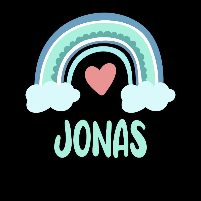 Jonas Name Rainbow Baby