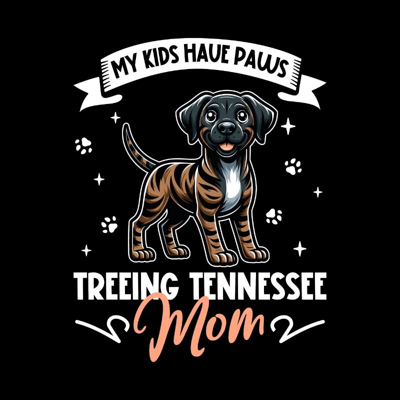 Treeing Tennessee Brindle Mama