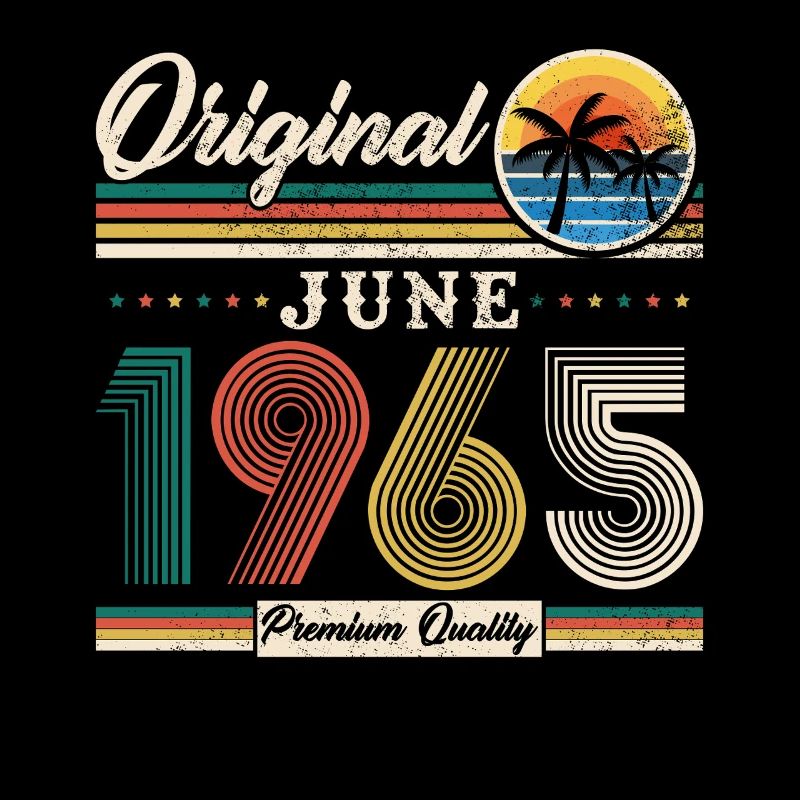 Juni 1965 Vintage Retro Geburtstagsgeschenk