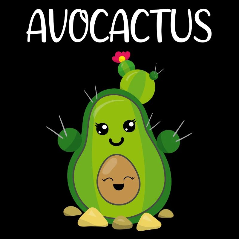 Avocado Kaktus Avocactus Geschenk Niedlich Lustig
