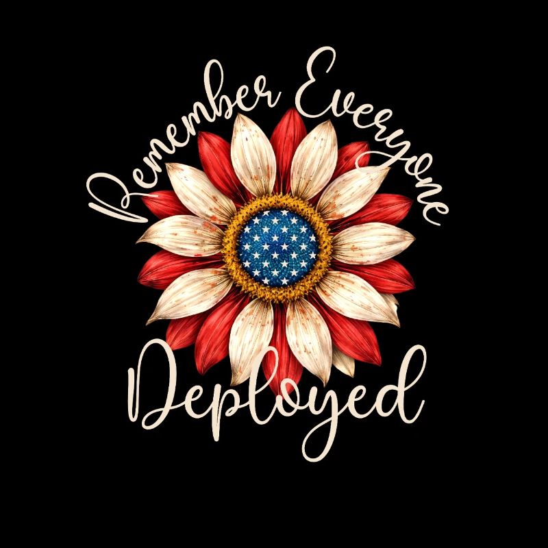 Remember Everyone Deployed RED Friday Troops