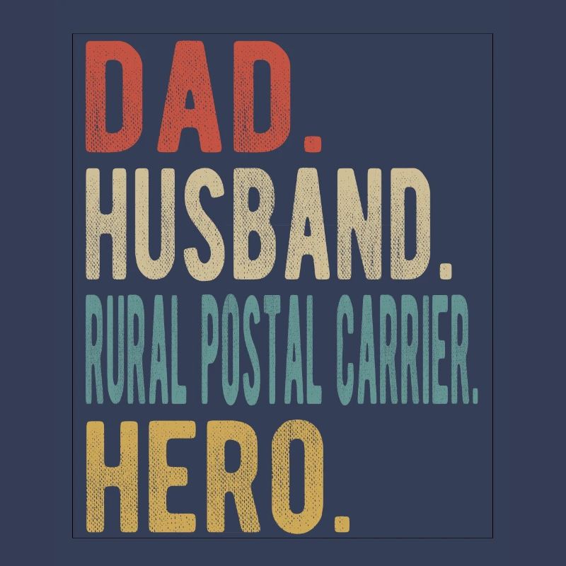 Ländlicher Postbote Papa Ehemann Held