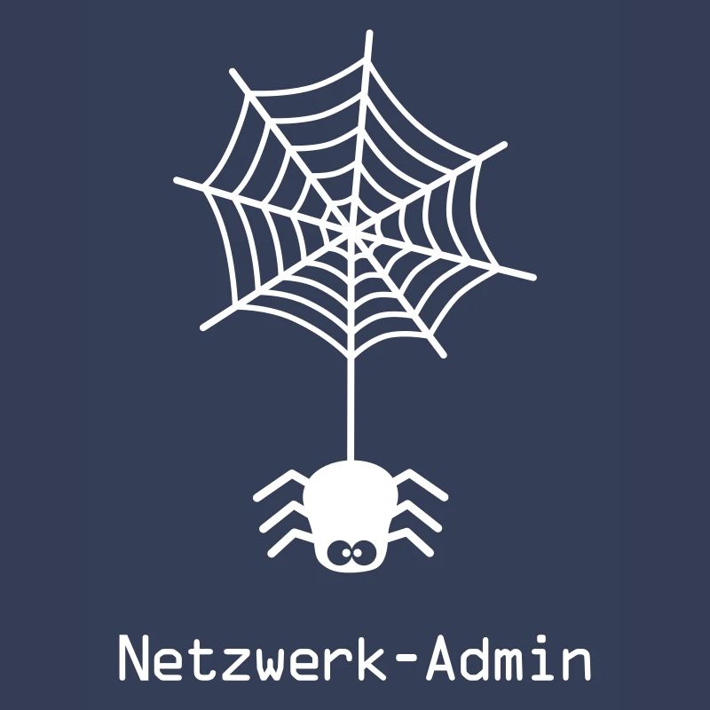 Spider Web Network Nerd Admin Administrator