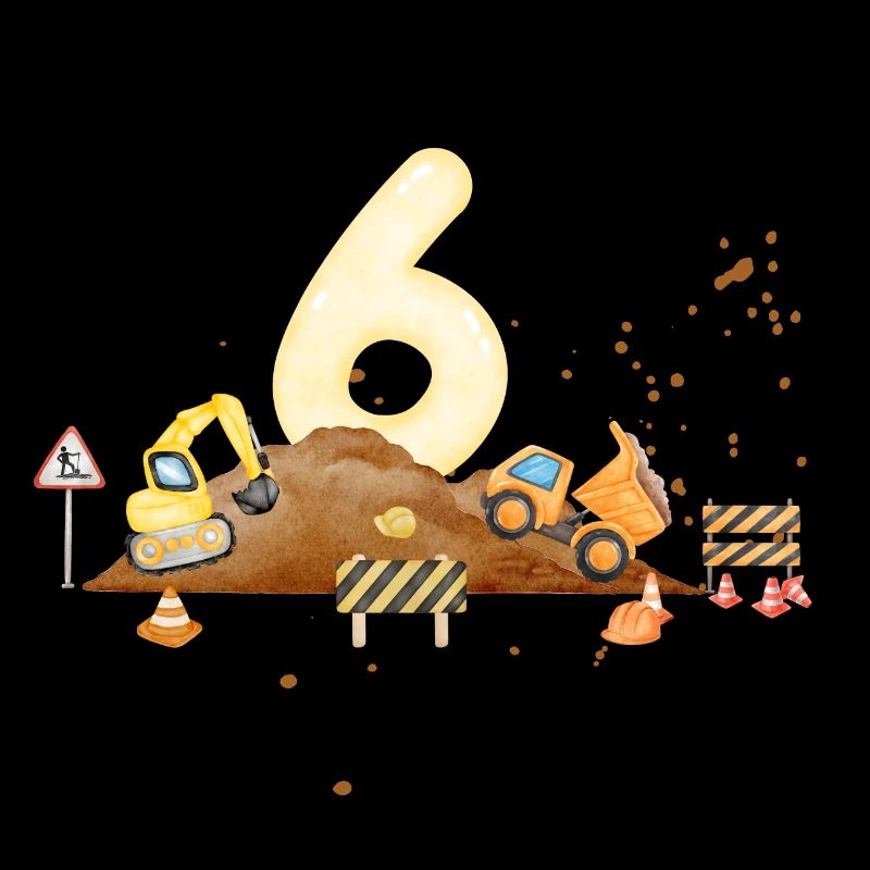 6-jähriges Jubiläum Baustelle