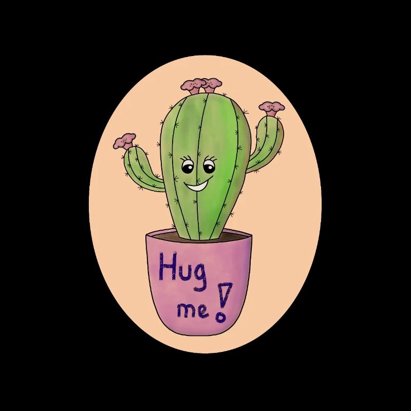 Estampe d’art Cactus Hug