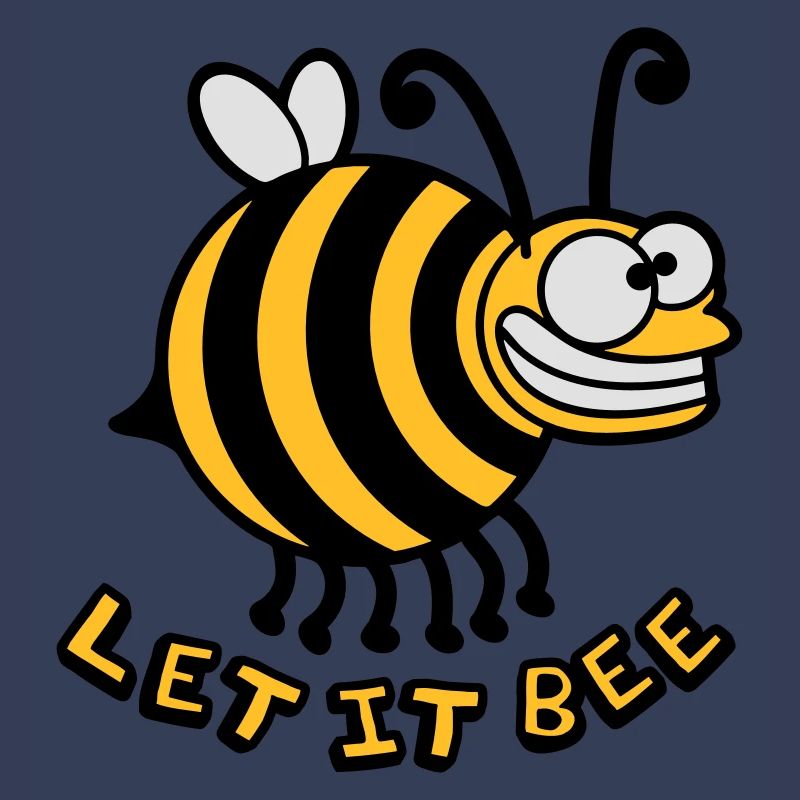 Thick crazy bee let it bee