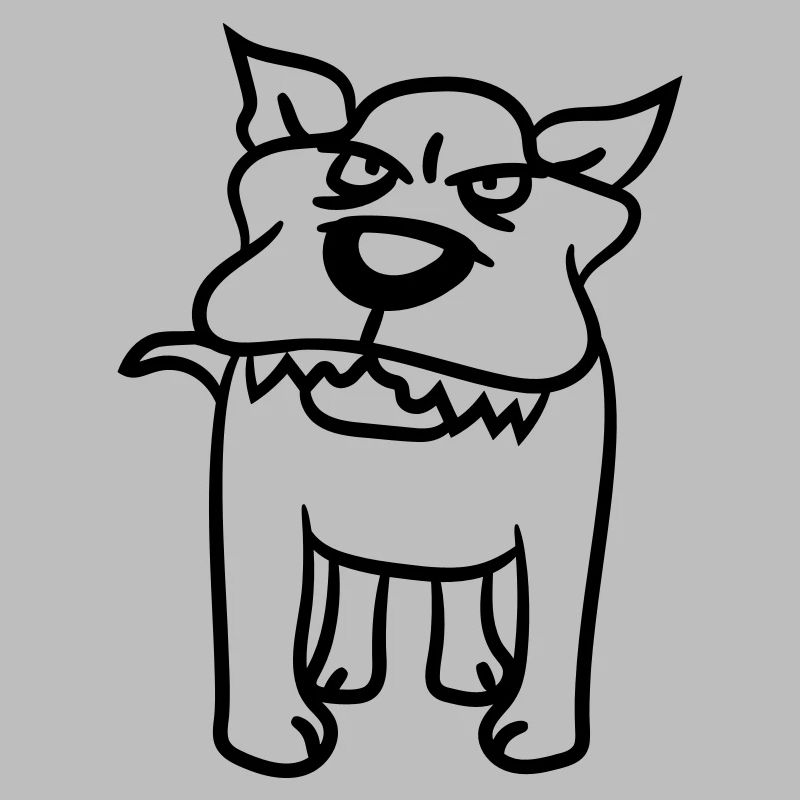 Dog, Monster, Evil, , Wolf, Sharp Teeth