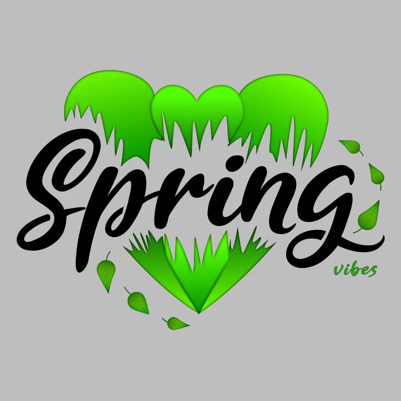 Spring Beginning of Spring Hearts
