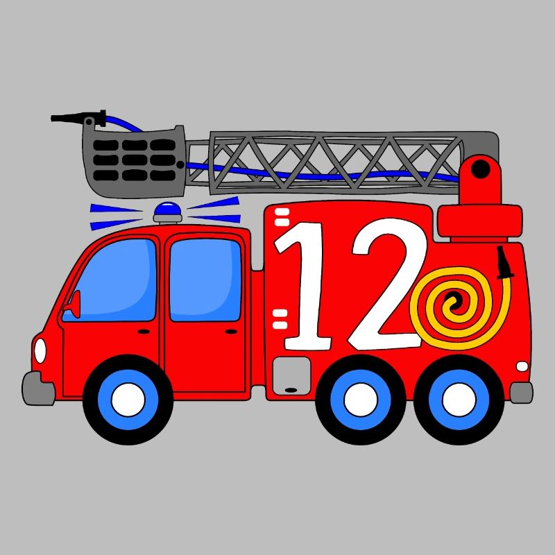 Fire engine 12th birthday children